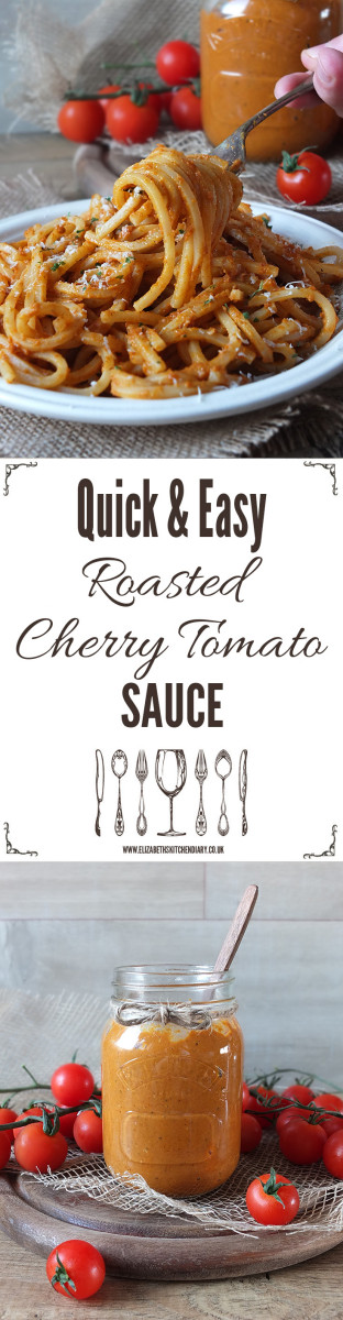 Quick & Easy Roasted Cherry Tomato Sauce