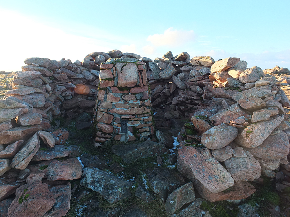 Ronas Hill Trig Point