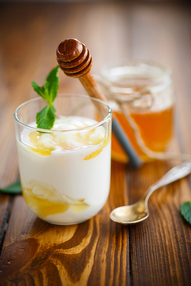 Yogurt with Honey