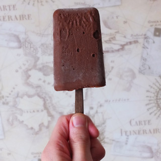 3 Ingredient 100 Calorie Chocolate Fudgsicle