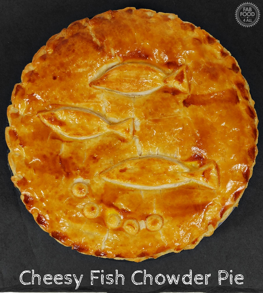 Cheesy Fish Chowder Pie by Fab Food 4 All