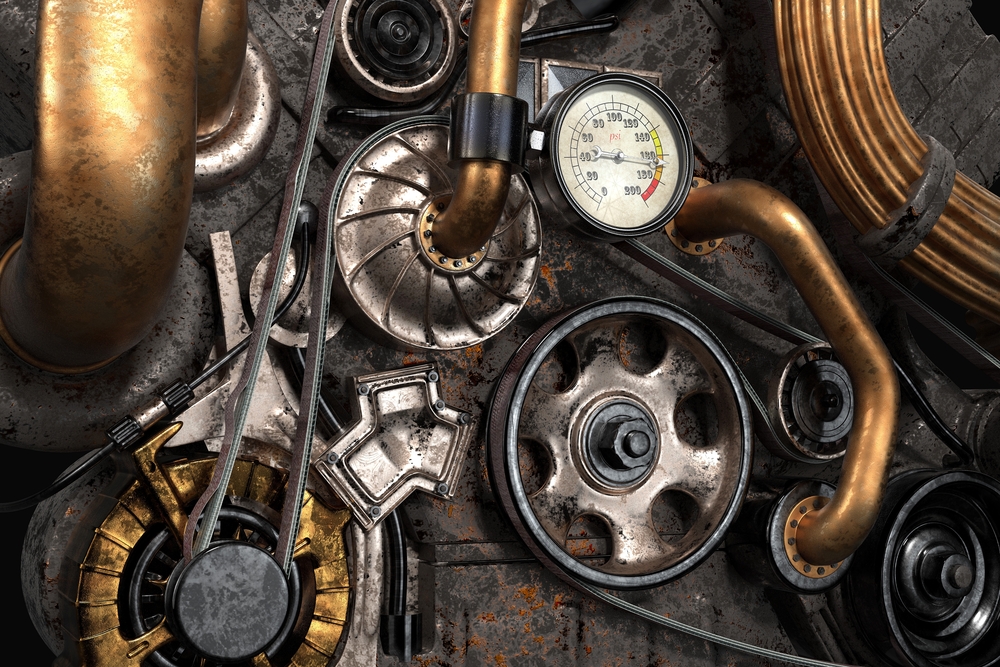 Steampunk Engine by Lifetime Stock