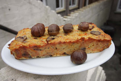 Roasted Chestnut, Parsnip and Carrot Loaf by Allotment 2 Kitchen