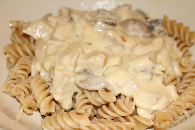 Turkey and Mushroom Creamy Pasta by Jibber Jabber UK