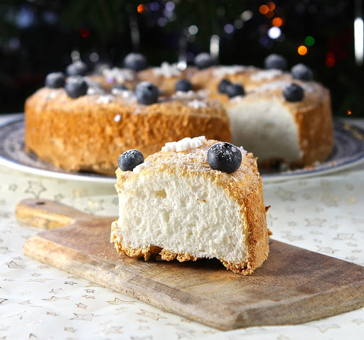 Gluten & Dairy Free Angel Cake by The Gluten Free Alchemist