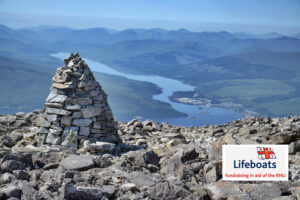 Ben Nevis RNLI fundraising cycle trip