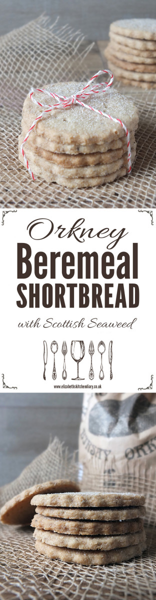 Orkney Beremeal Shortbread with Scottish Seaweed