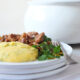 Slow Cooked Shetland Lamb Casserole with Creamy Herbed Polenta