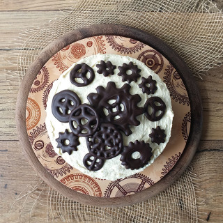 Steampunk Protein Cheesecake