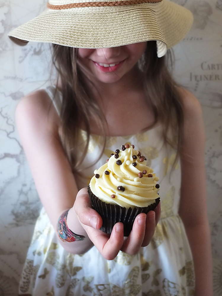 Chocolate and Vanilla Cupcakes