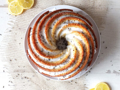 Lavender and Lemon Bundt Cake