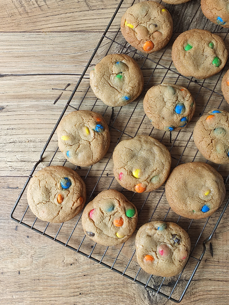 M&M Cookies - a delightful treat for the kids!