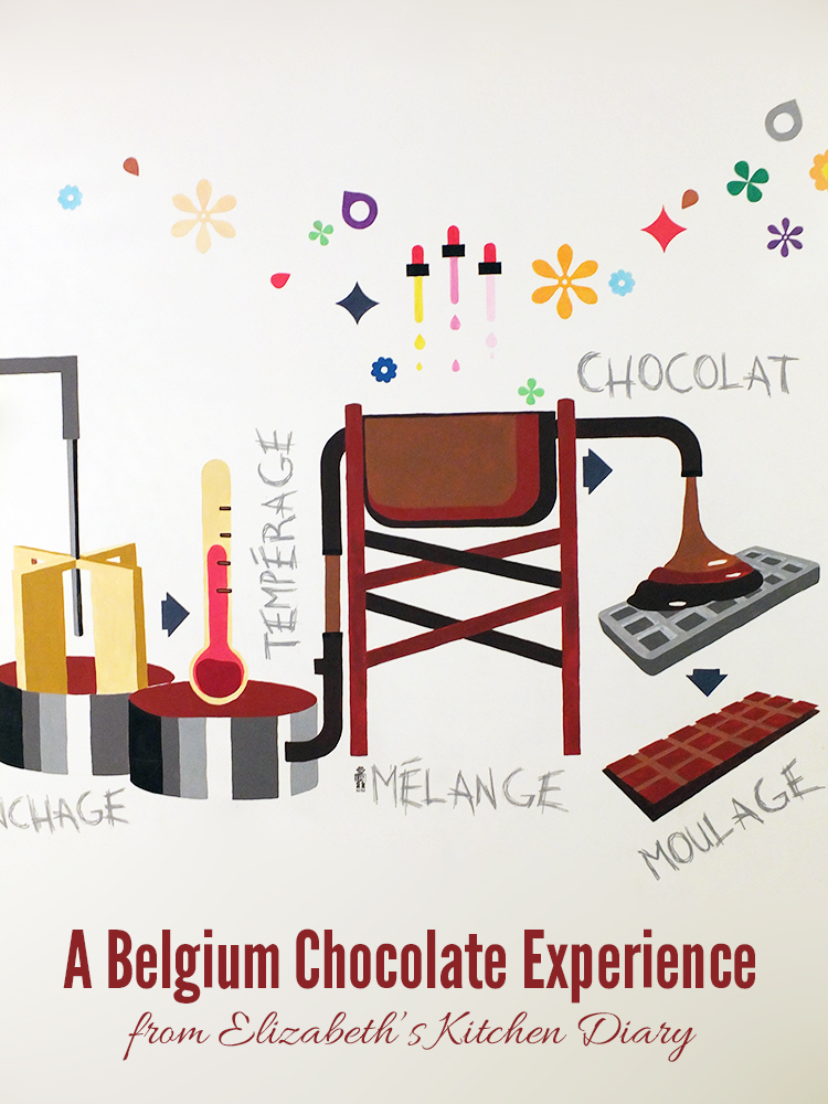 A Belgium Chocolate Experience from Elizabeth's Kitchen Diary