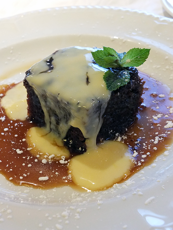 The Brasserie Sticky Toffee Pudding