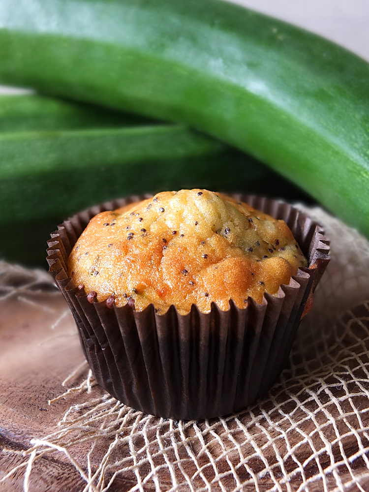 Courgette & Poppy Seed Muffins