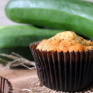 Courgette and Poppy Seed Muffins