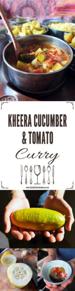 Kheera Cucumber and Tomato Curry 