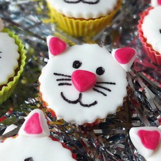 Kitty Cat Funfetti Fairy Cakes