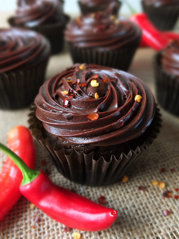 Chocolate &amp; Chilli Cupcakes | Elizabeth&amp;#39;s Kitchen Diary