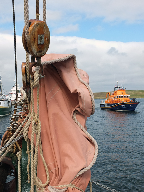 Lerwick Lifeboat from Swan