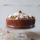 Pistachio & Coconut Cake with Rose Syrup