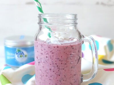 Blackcurrant & Coconut Post-Workout Smoothie