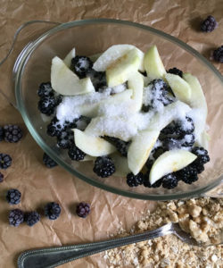 Blackberry & Apple Crumble by Farmersgirl Kitchen