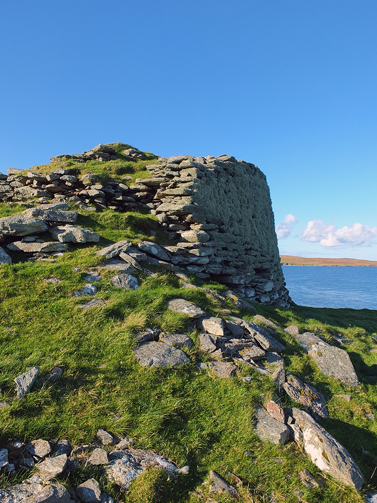 Burra Ness Broch, Shetland
