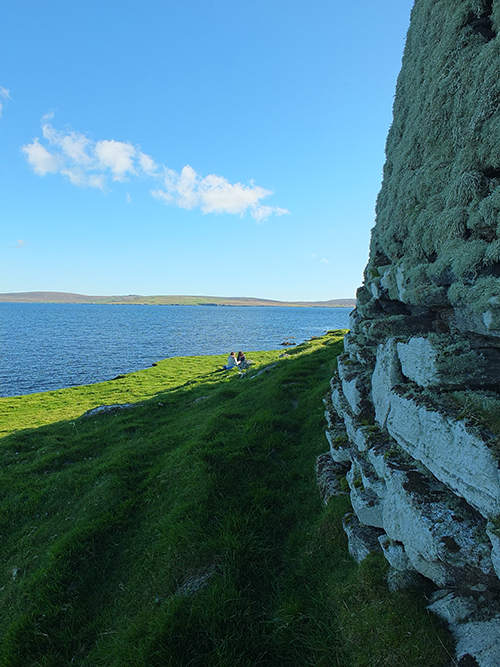 Burra Ness Broch, Shetland