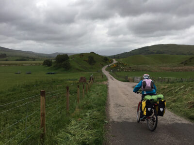 Cycling the Strath Naver, Scotland