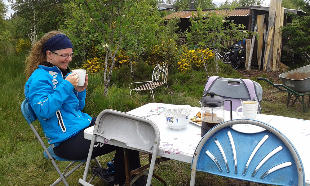 The Great Glen Way - Abriachan Cafe & Campsite