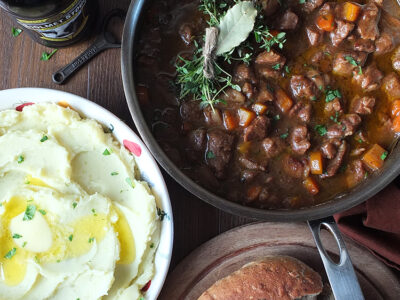 Lamb Casserole with Ale