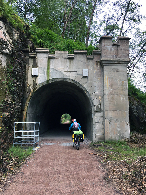 The Great Glen Way - Railroad Tunnel