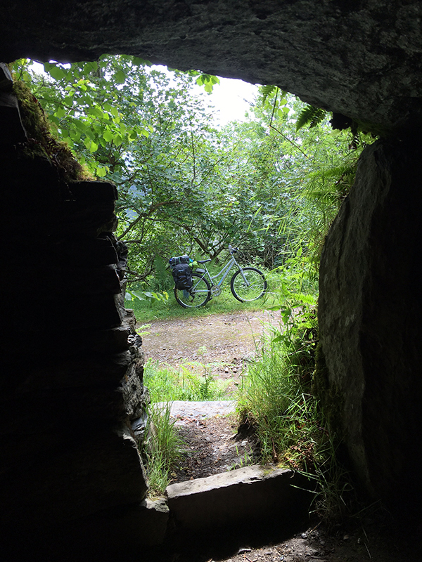 The Great Glen Way - Rock Cave Shelter