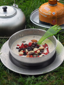 DIY Porridge Sachets for Bikepacking or camping