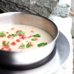 Cauliflower Bacon and Brie Soup
