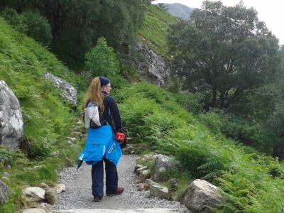 Climbing Ben Nevis via the Mountain Path