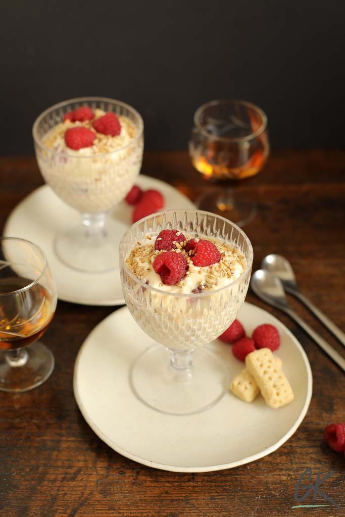 Image of Raspberry Cranachan from Gillian's Kitchen.