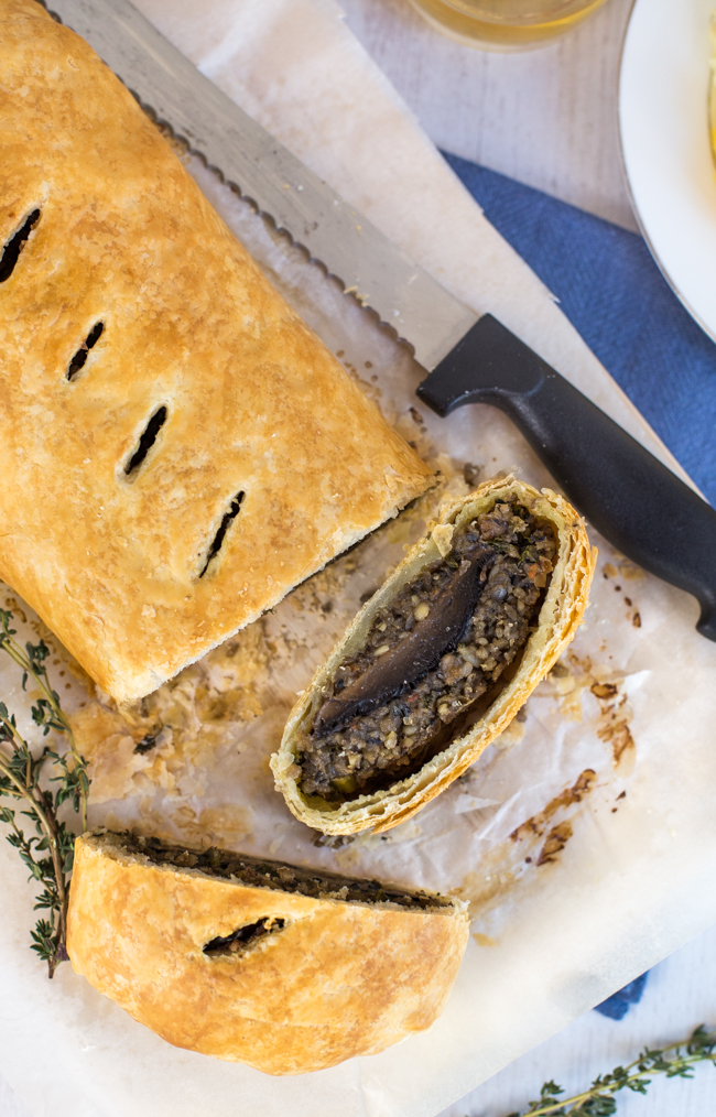 Image of Vegetarian Haggis and Mushroom Wellington by Amuse Your Bouche.