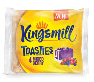 Kingsmill Toasties Mixed Berry