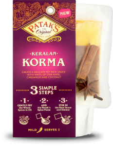 Patak's 3-step Korma kit