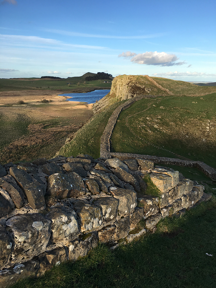 Walking Hadrian's Wall - Crags 