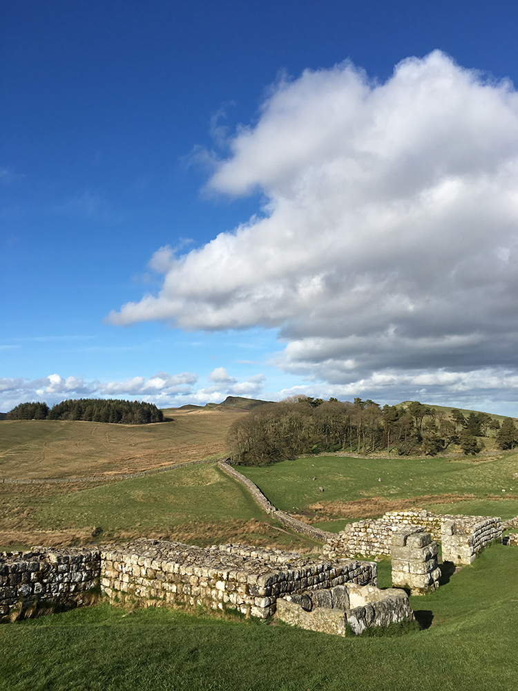 Walking Hadrian's Wall - Housesteads Fort