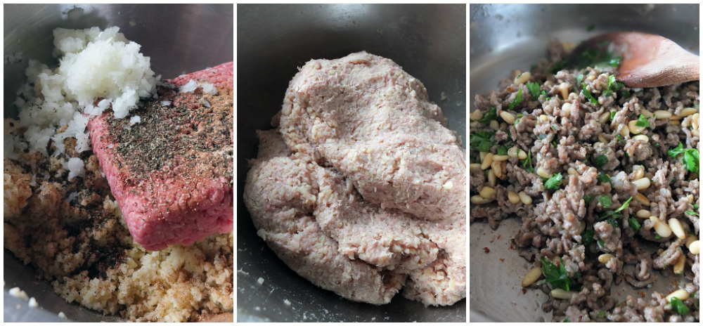 Brazilian-Style Lamb Kibe Ingredients