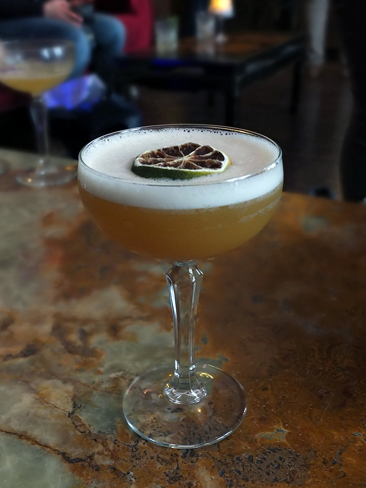 Image of a cocktail at Le 153, Paris.