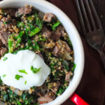 15-Minute Lamb & Quinoa One-Pan Midweek Supper