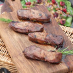 BBQ Lamb Leg Steaks in a Herb Marinade