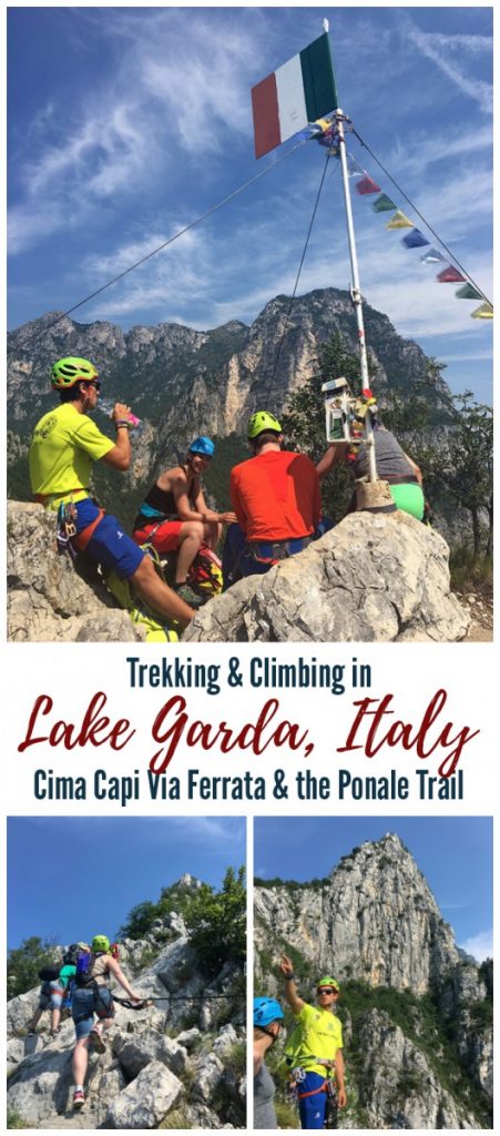 Cima Capi Via Ferrata, trekking in Lake Garda