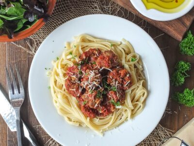 Italian-Style Meatballs in a Rich Tomato Sauce