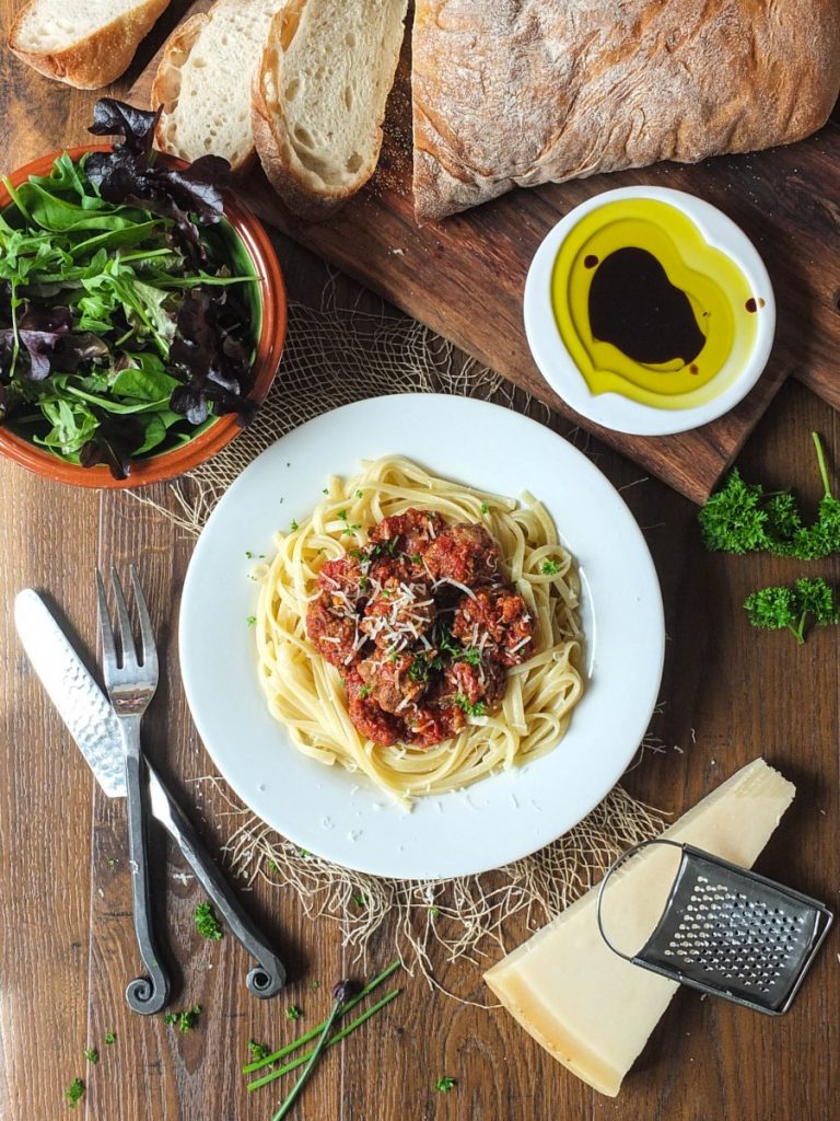 Italian-Style Meatballs in a Rich Tomato Sauce